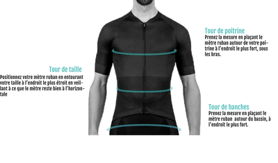 guide des tailles haut du corps Exodry.bike gobik